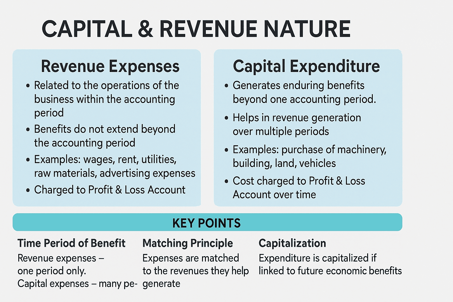 Capital & Revenue Expenditure: Importance in Financial reporting and Decision-Making