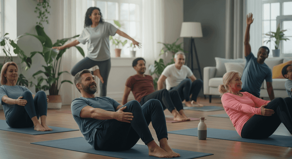 Simple Exercises to Stay Fit at Home Without Equipment