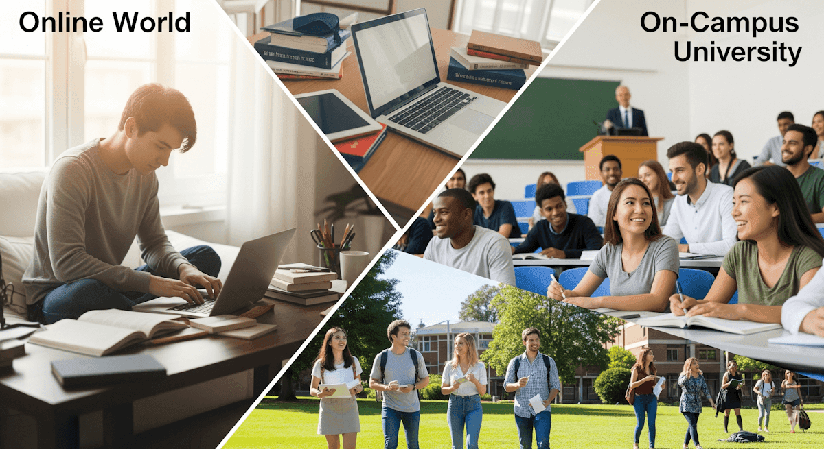 Online vs On-Campus University: Which One Is Right for You?