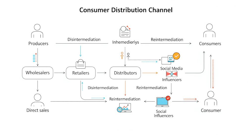 Disintermediation vs Reintermediation in E-Commerce