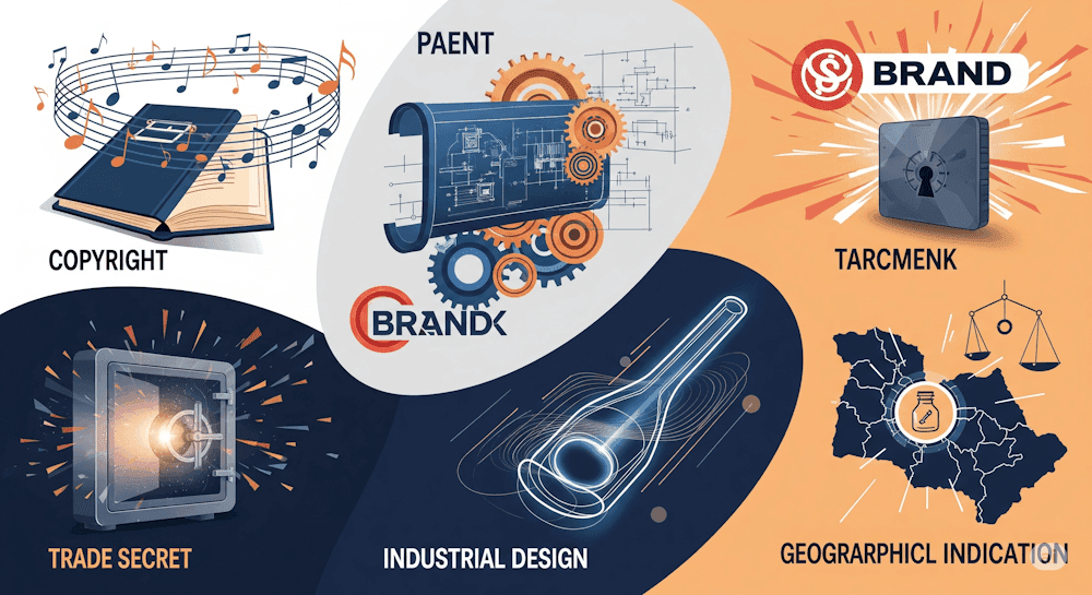 Types of Intellectual Property: Simple Guide with Examples