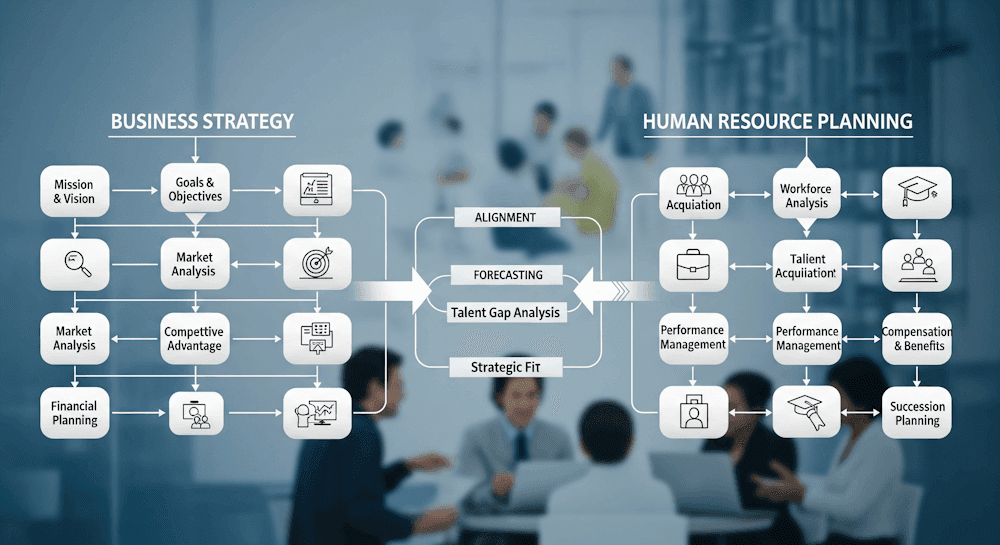 How Business Strategy Aligns with Human Resource Planning