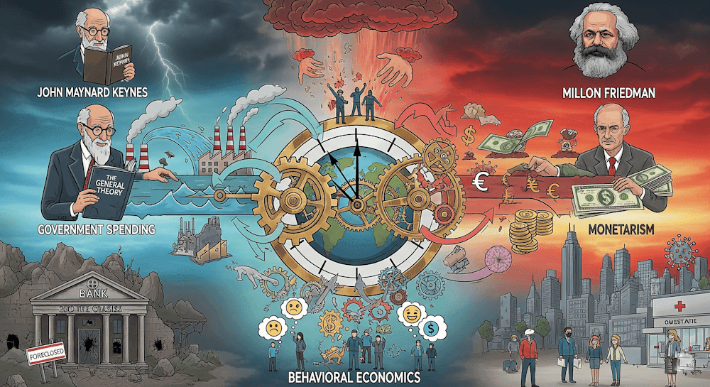 Key Economic Theories: Keynes, Friedman, and Beyond
