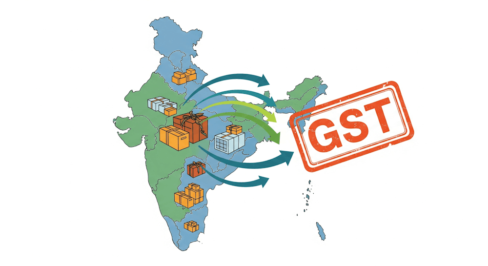 Place of Supply of Goods in GST: Domestic & International