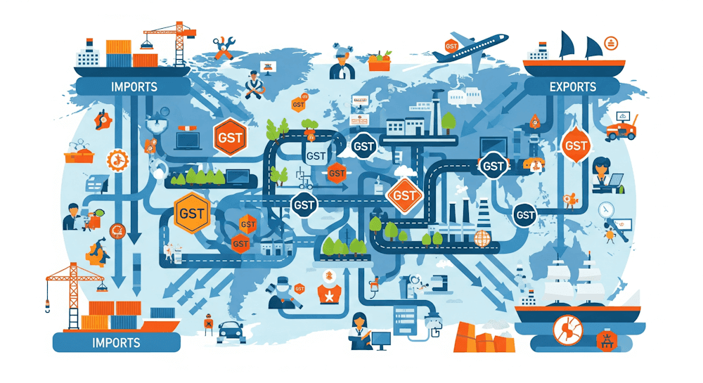 Place of Supply for Imports & Exports Under GST Explained