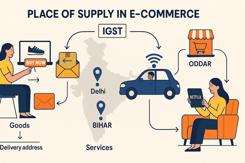 Place of Supply in E-Commerce Transactions Explained