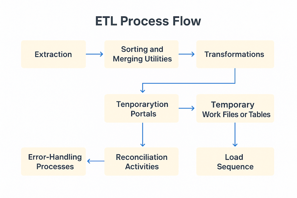 ETL Process Flow : From Extraction to Data Loading