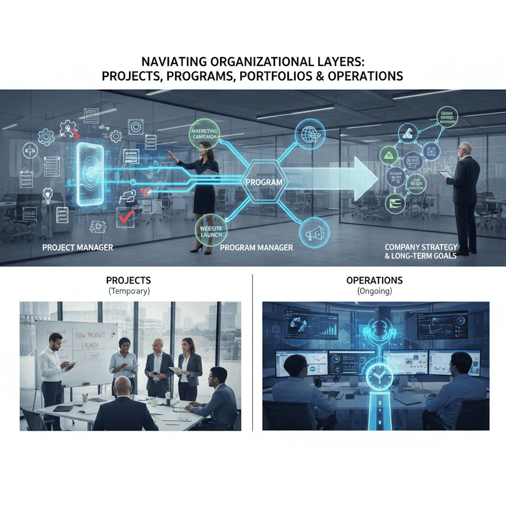 Project, Program, Portfolio & Operations Management Overview