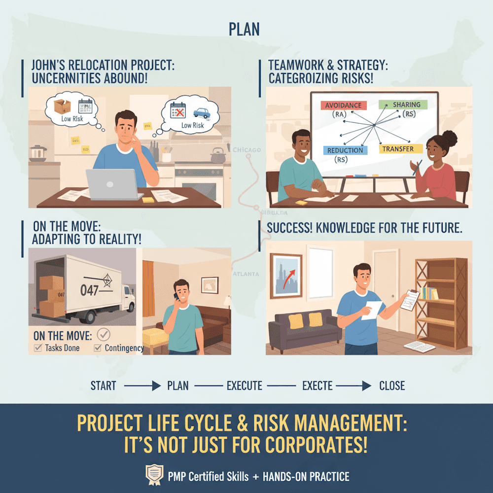 Real-Time Case Study on Complete Project Lifecycle & Risks