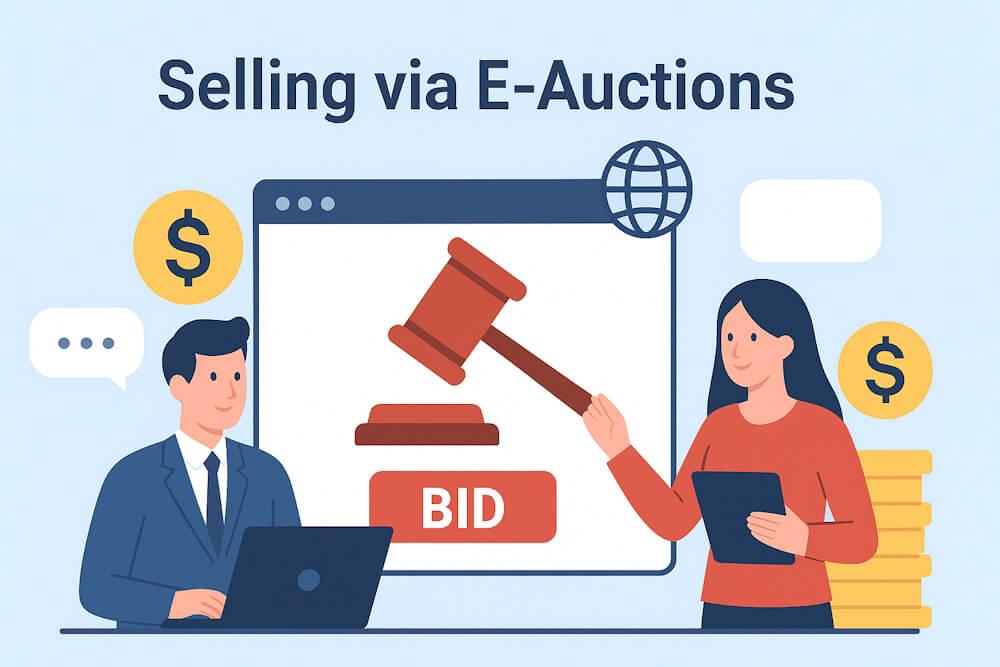 Selling via E-Auctions: Process, Types and Benefits