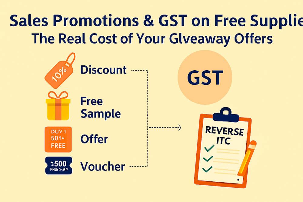 Sales Promotion Schemes and Free Supplies under GST