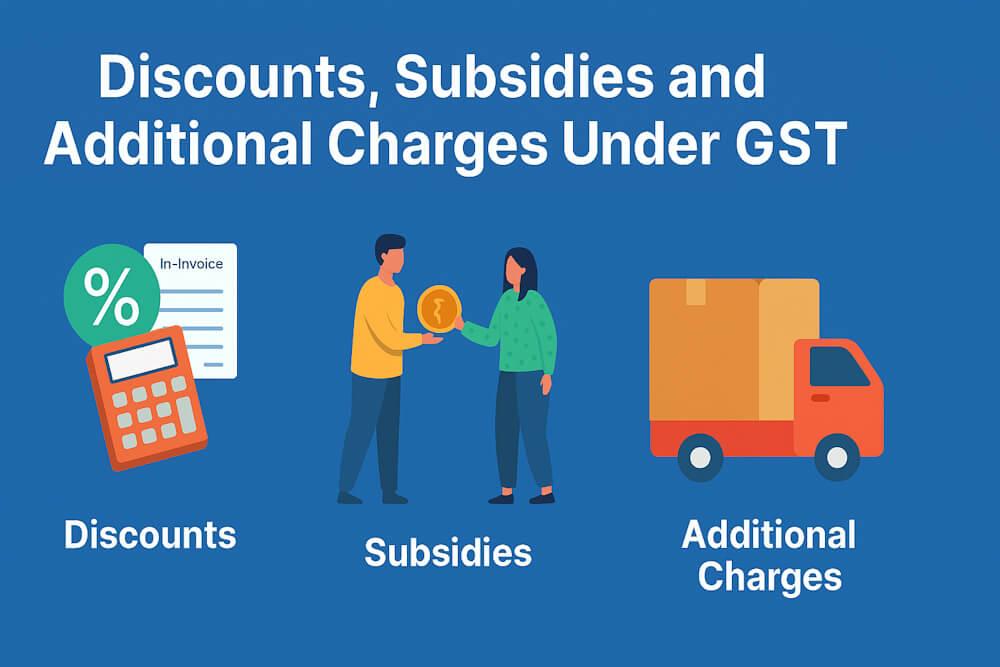 GST Valuation for Discounts, Subsidies & Additional Charges