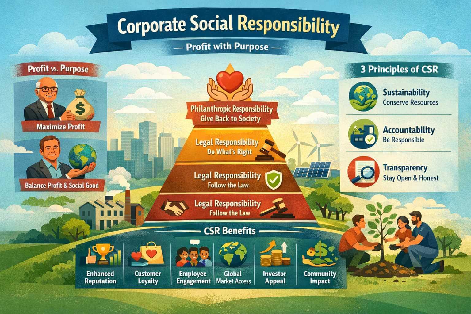 Corporate Social Responsibility: Guide and Benefits