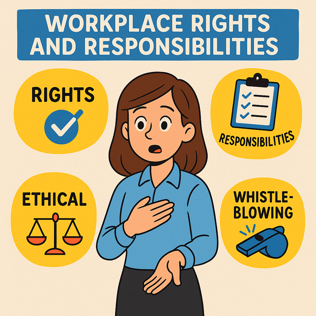 Workplace Rights and Responsibilities: Ethics, Whistleblowing, and Fair Treatment Explained