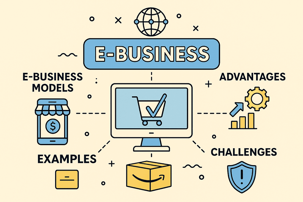 E-Business: Definition, Models, Examples, Advantages, and Challenges