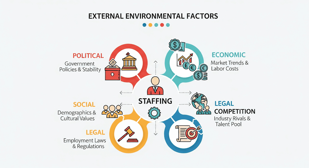 Key External Factors That Impact the Staffing Process in HR