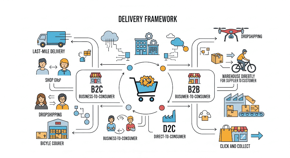 Top 5 e-Commerce Frameworks and Choosing the Right Model