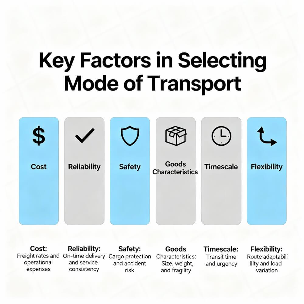 Choosing the Right Mode of Transport for Your Business