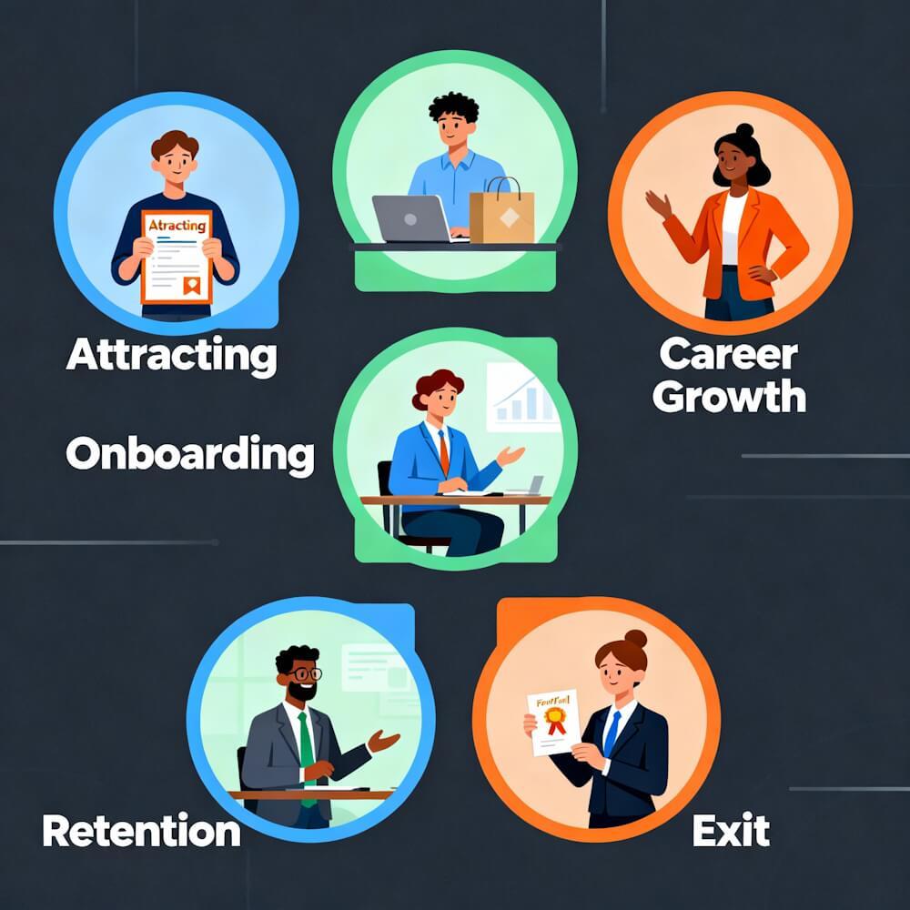 5 Key Stages of the HR Life Cycle Every Business Should Know