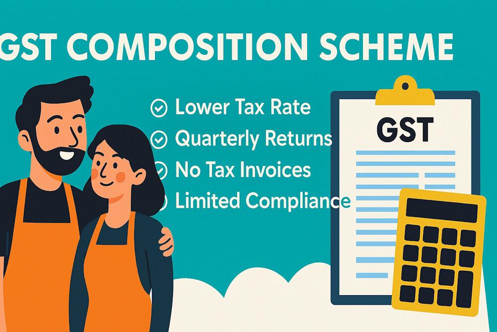 GST Composition Scheme – (Eligibility, Rates & Benefits)
