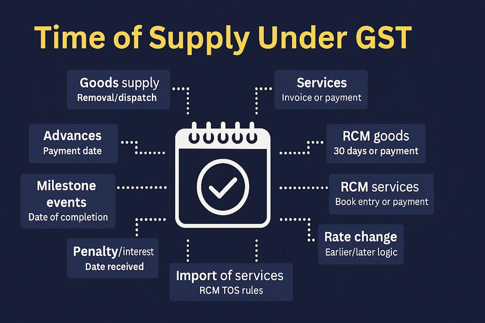 Time of Supply: Practical GST Scenarios & Case Studies