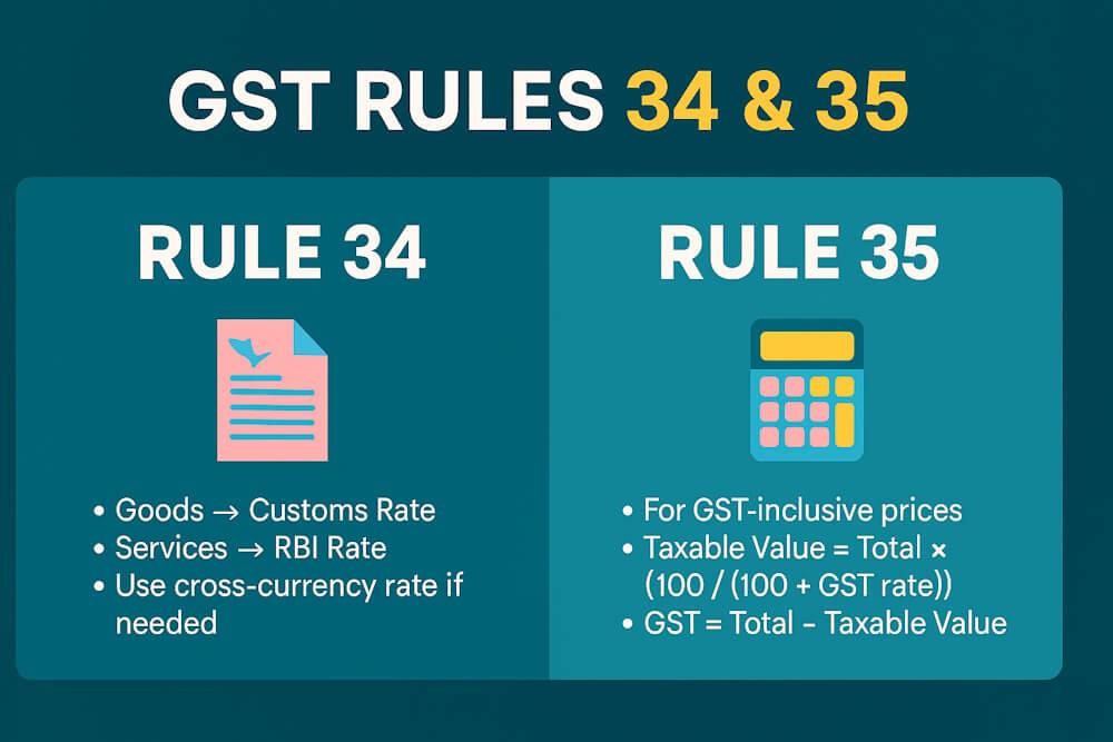 GST Valuation for Exchange Rates & Tax-Inclusive Prices