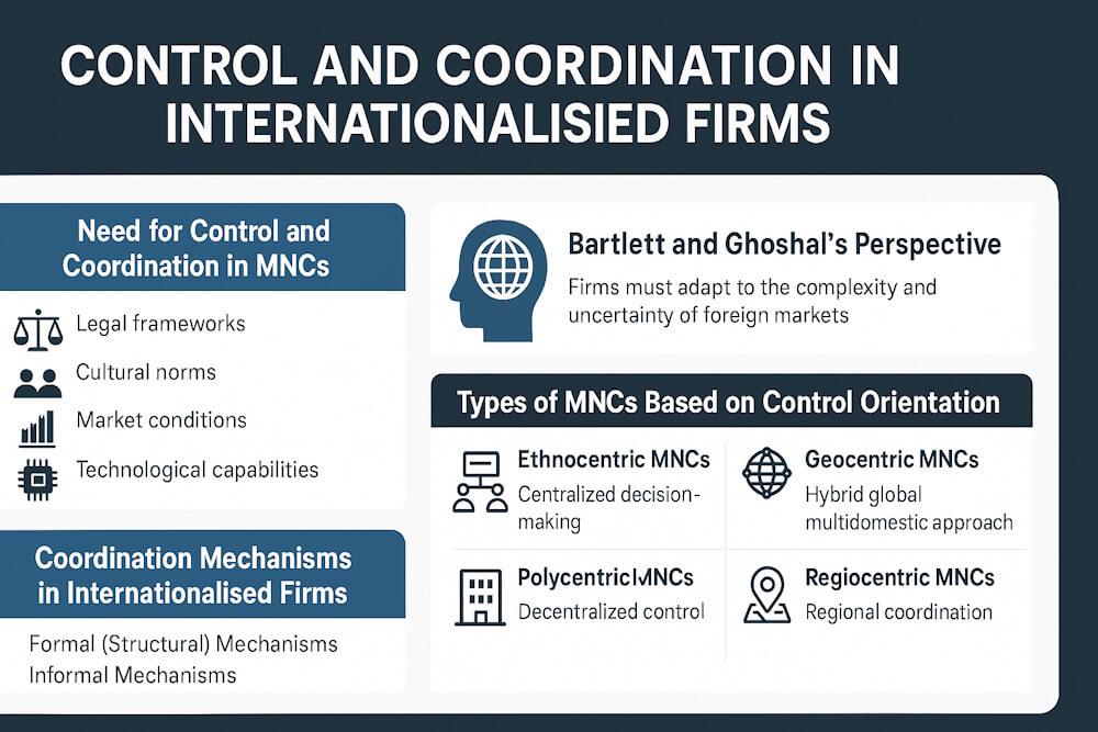 Control and Coordination in Internationalised Firms