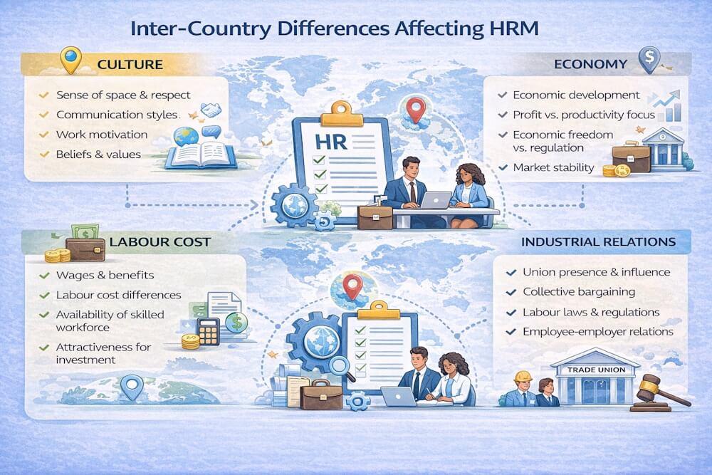 Inter-Country Differences and Their Impact on HRM