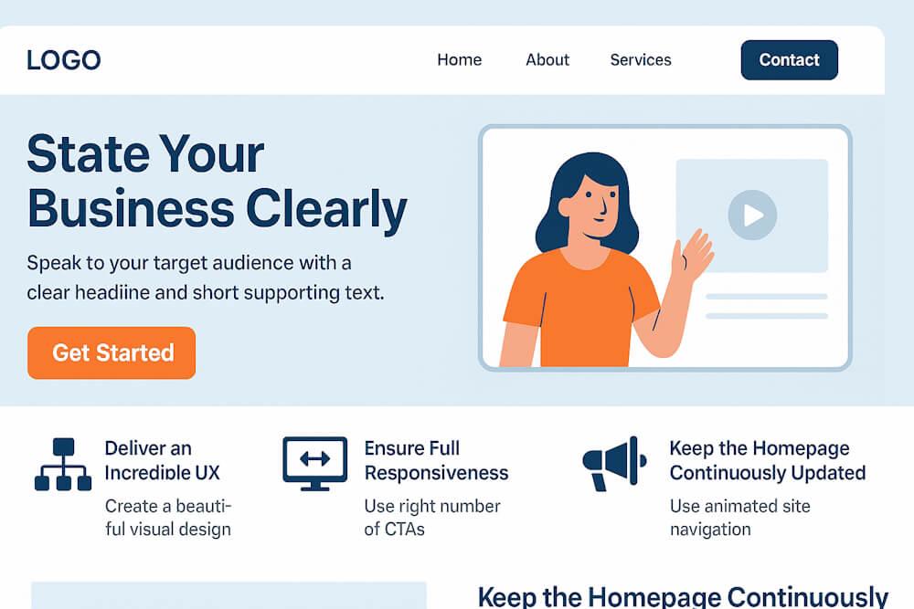 Strategic Homepage Design: Goals, Elements and Best Practice