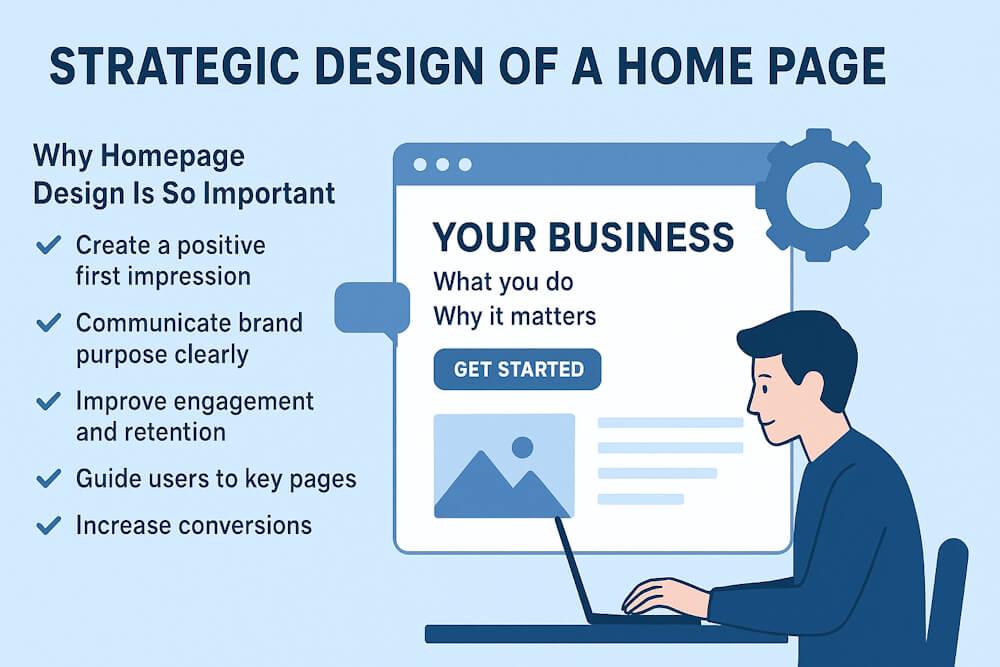 Strategic Homepage Design: Principles and Best Practices