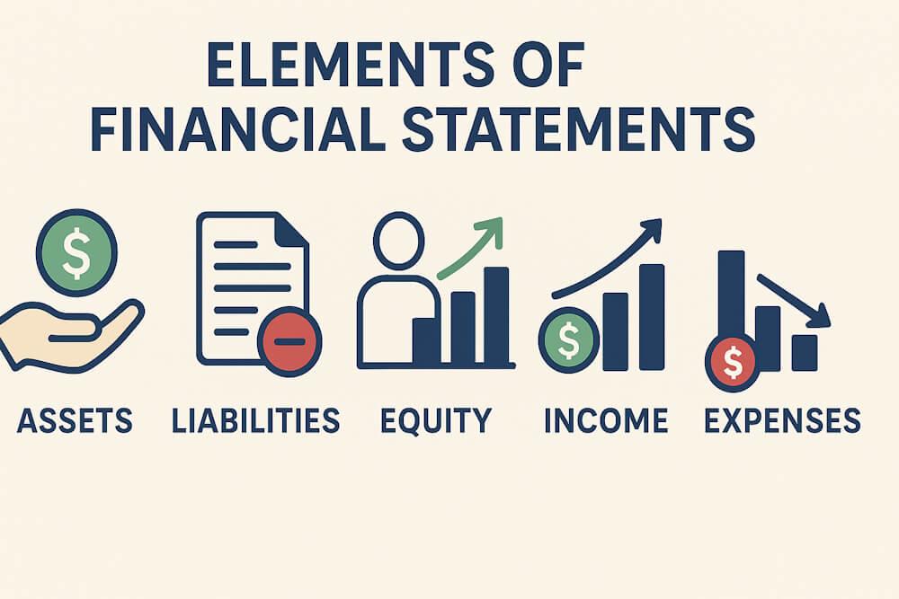 Elements of Financial Statements Explained in Simple Words