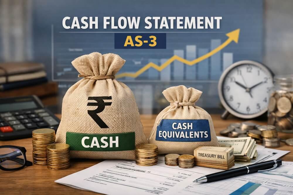 Cash & Cash Equivalents under Accounting Standard 3 (AS-3)