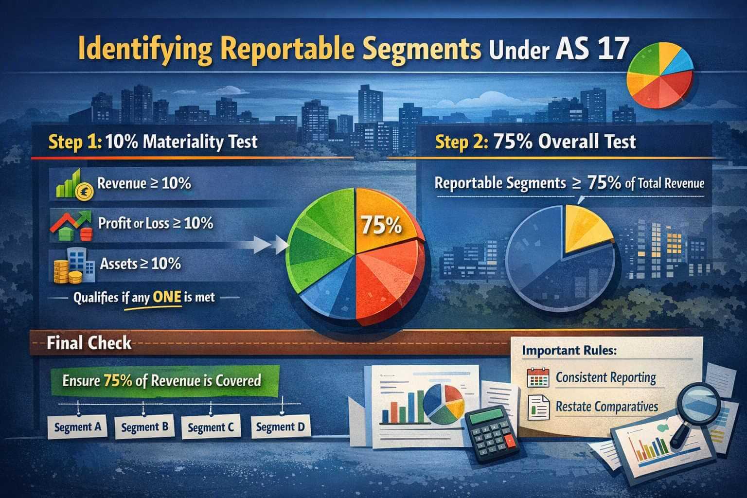 Identifying Reportable Segments in AS 17 with Examples