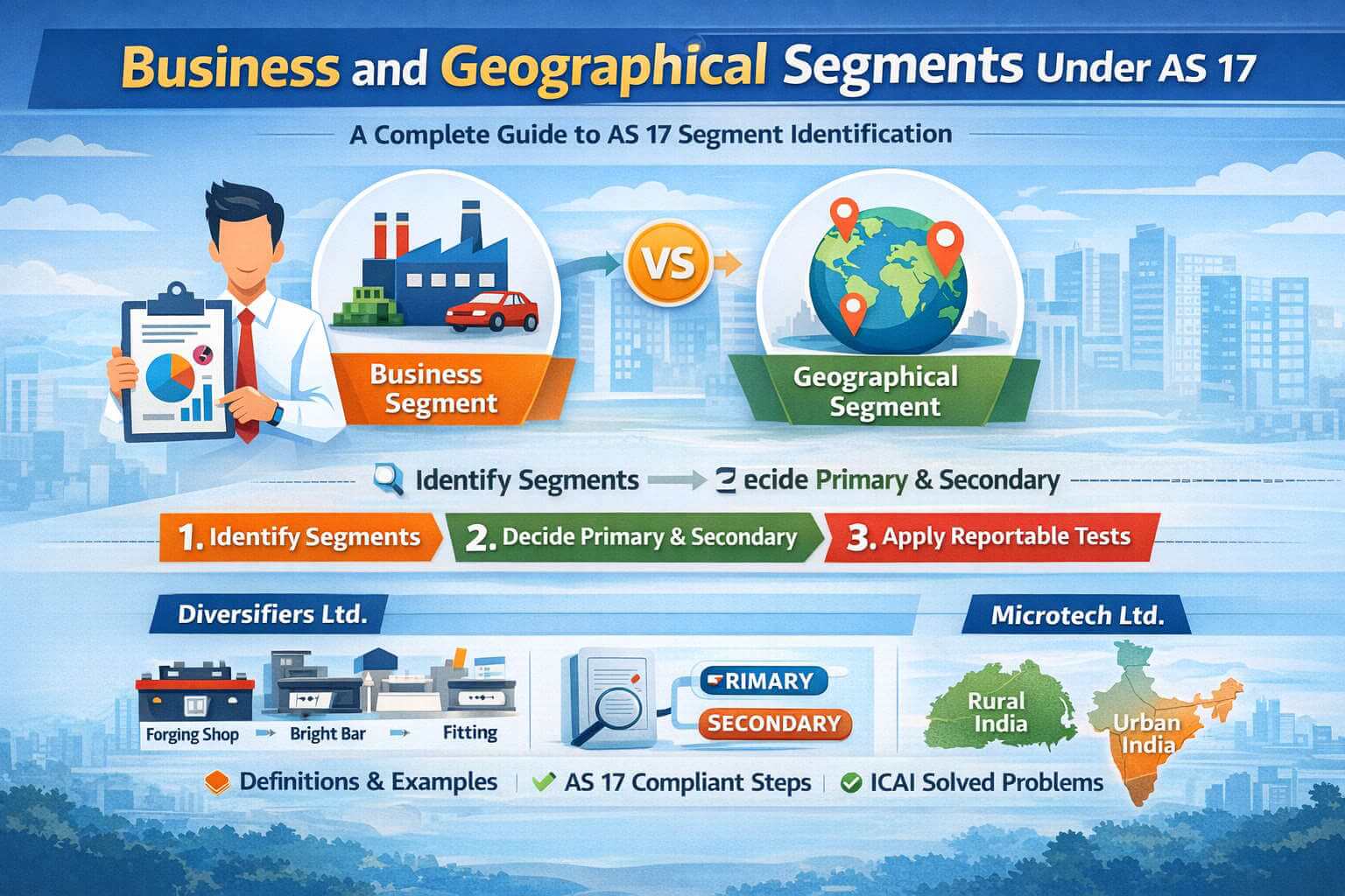 Business and Geographical Segments Under AS 17 Explained - The Learn Notes